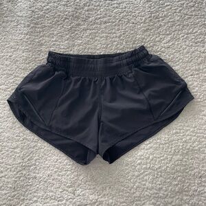 Black Lulu Hotty Hot Shorts
